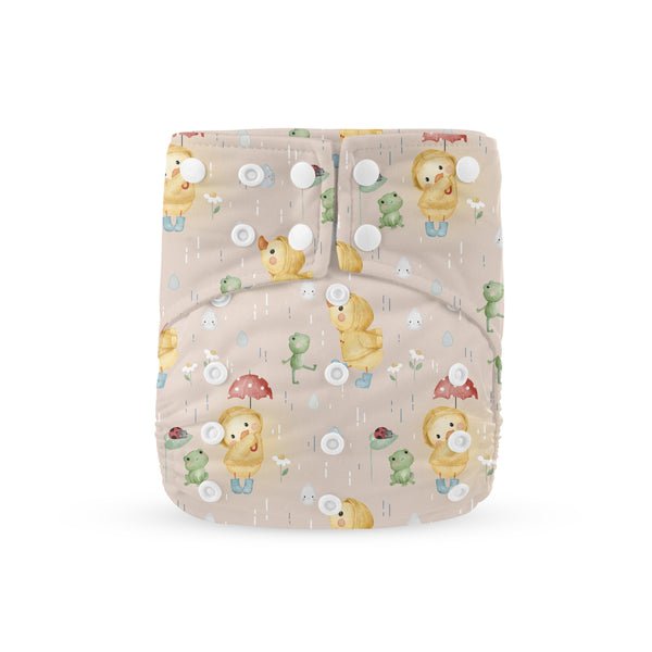 Spring Showers Cloth Diaper Cover